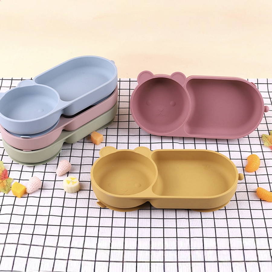 Baby Food Flavors - Baby Silicone Suction Cup Bowl Cute