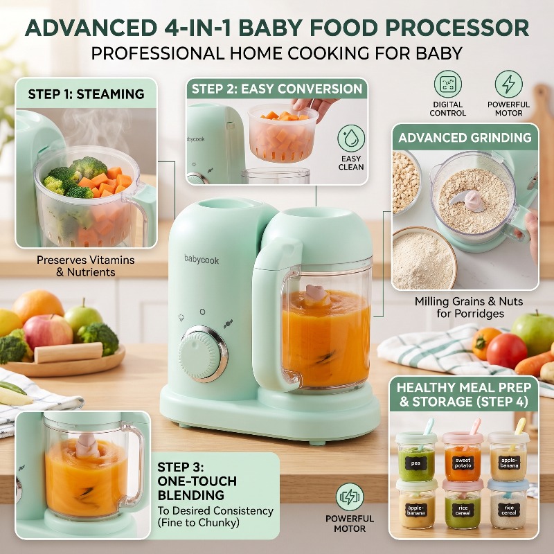Baby Food Gerber - Small Automatic High Precision 4 in