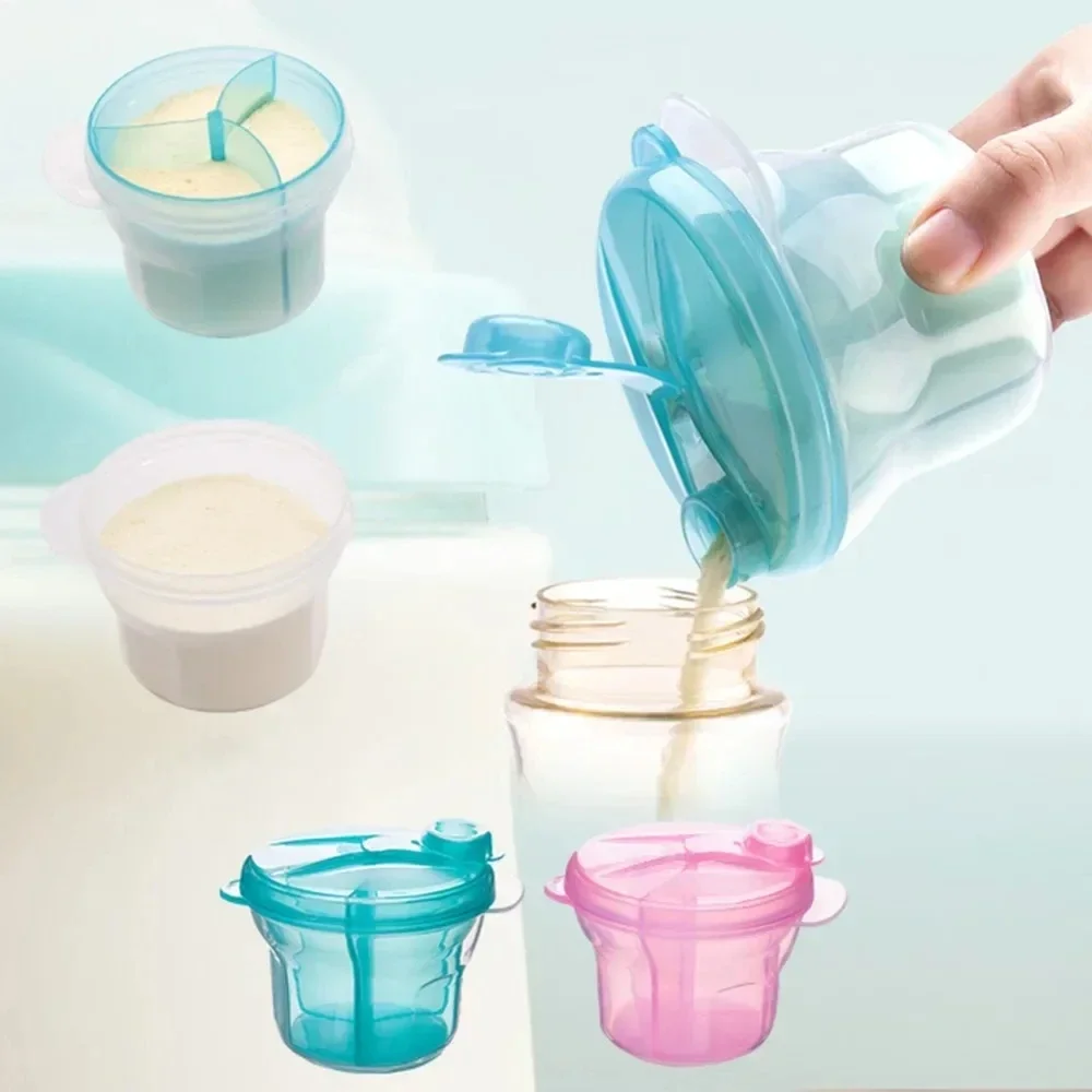Baby Food Delivery - 3-grid Portable Formula Dispenser for Infant