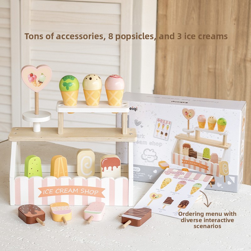 Baby Food Restaurant - Children Toy Puzzle Wooden Kitchen Toys