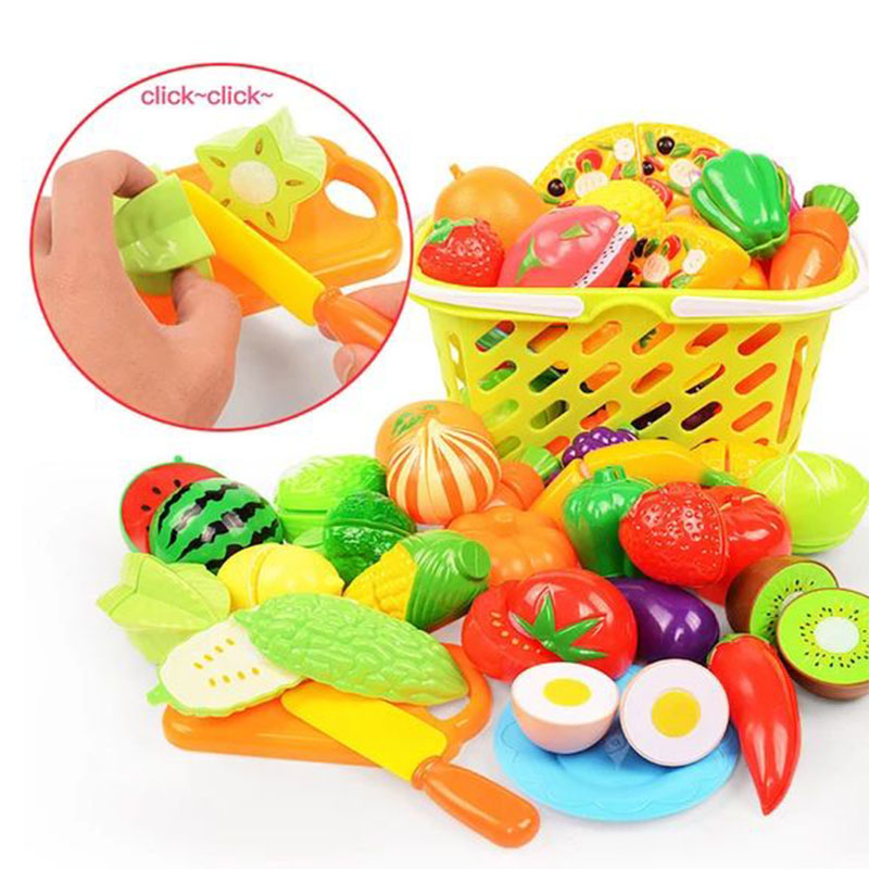 Baby Food Vegetables - Children Toys Cutting Fruits and Vegetables