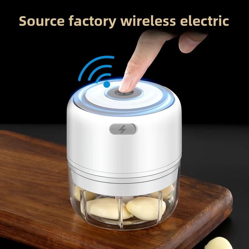 Baby Food Vegetables - Electric Mini Garlic Chopper 100/250ML USB