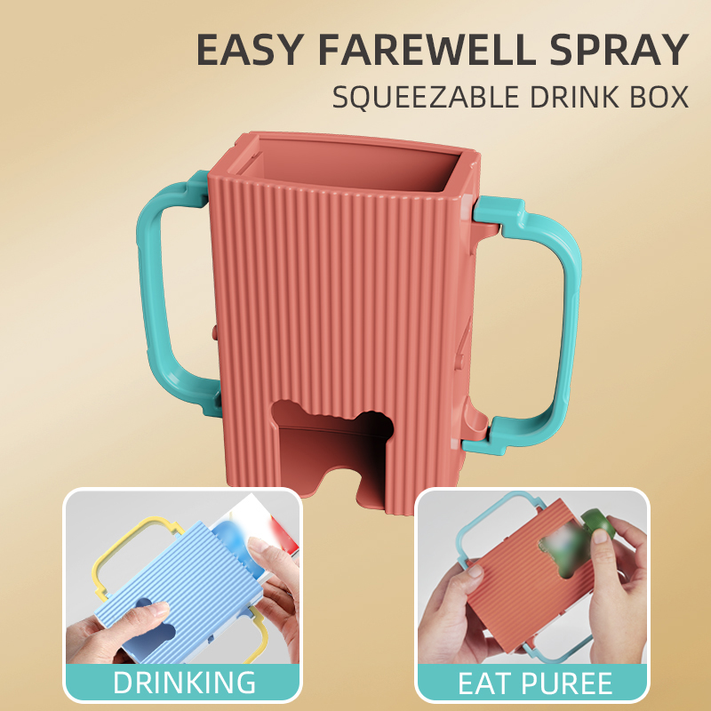 Baby Food Delivery - Adjustable Toddler Juice Box Holder -