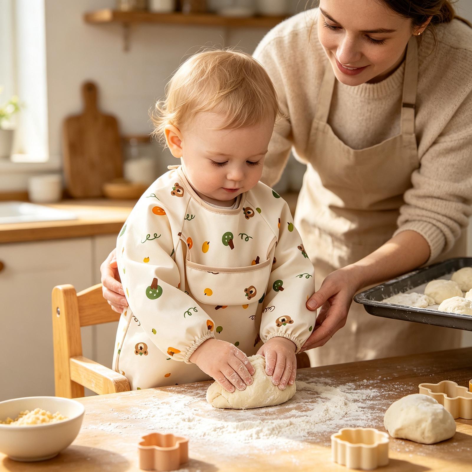 Kids Smock Bib Waterproof Reus - огляд і ціна Baby Food Restaurant