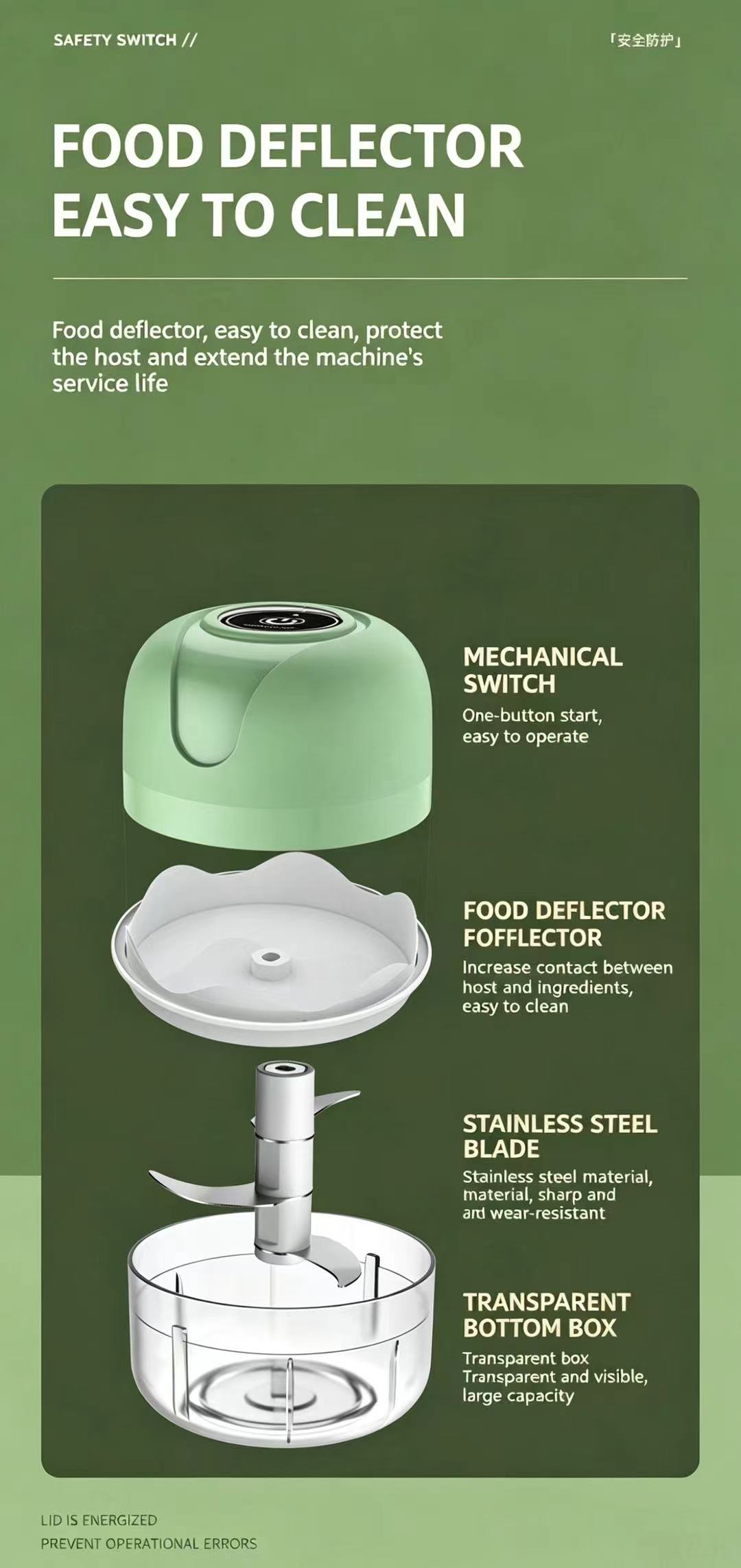 23W USB Rechargeable Electric  - огляд і ціна Baby Food Vegetables