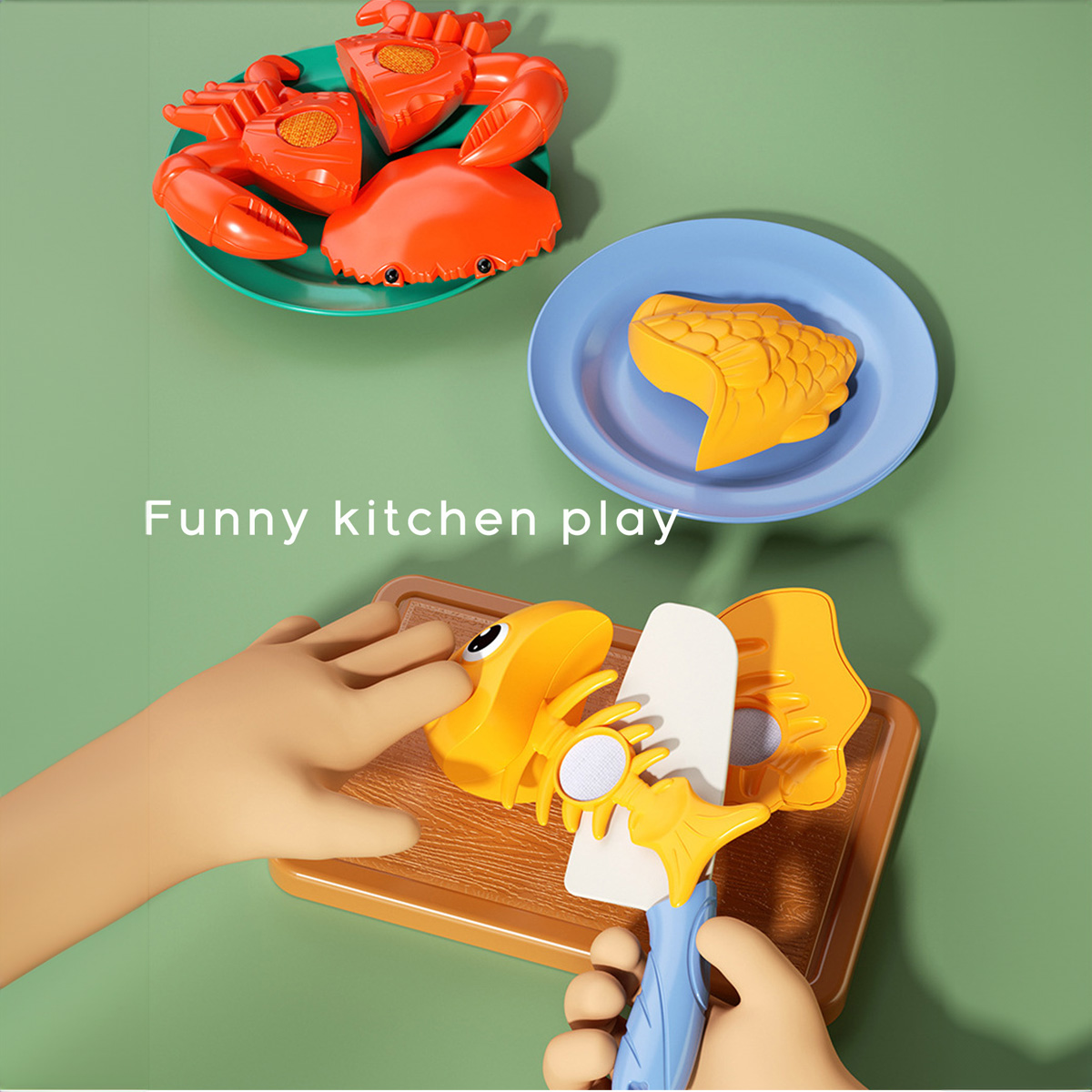 Cutting Play Food Toys Kitchen - огляд і ціна Baby Food Delivery