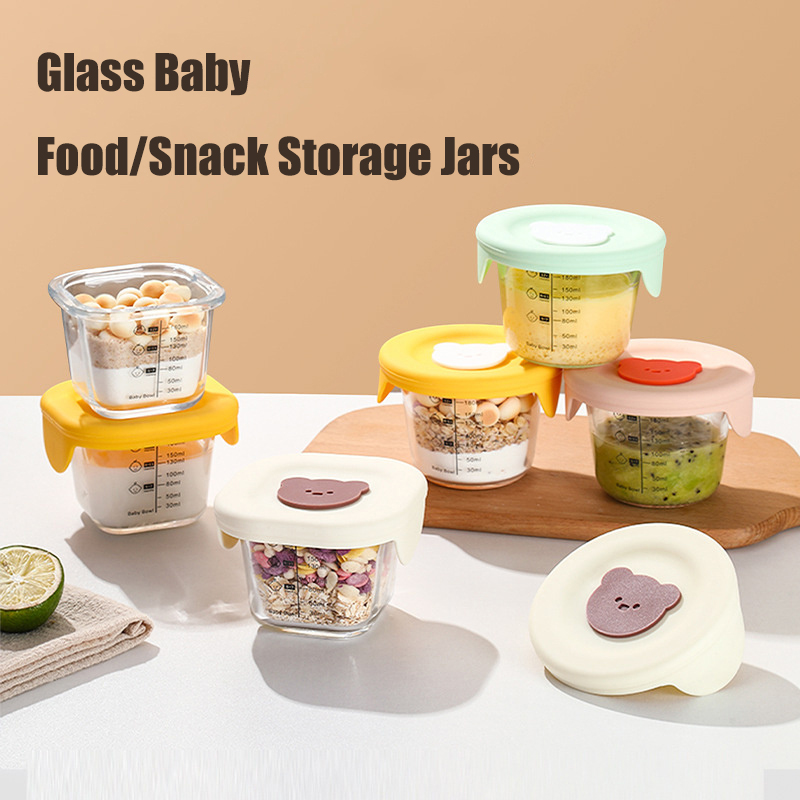 180ml Glass Baby Food Storage  - огляд і ціна Baby Food Delivery