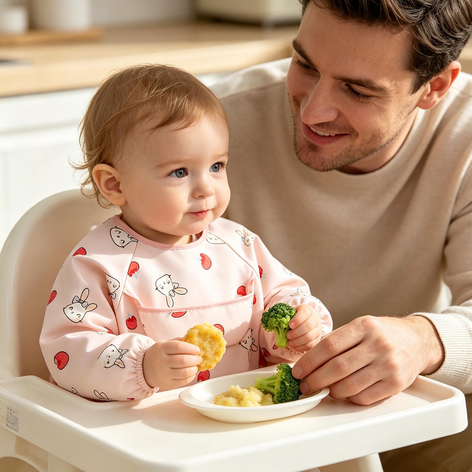 Feeding Smock Soft Adjustable  - огляд і ціна Baby Food Restaurant