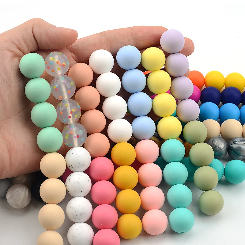 LOFCA 12mm 100pcs Silicone Bea - огляд і ціна Baby Food Flavors