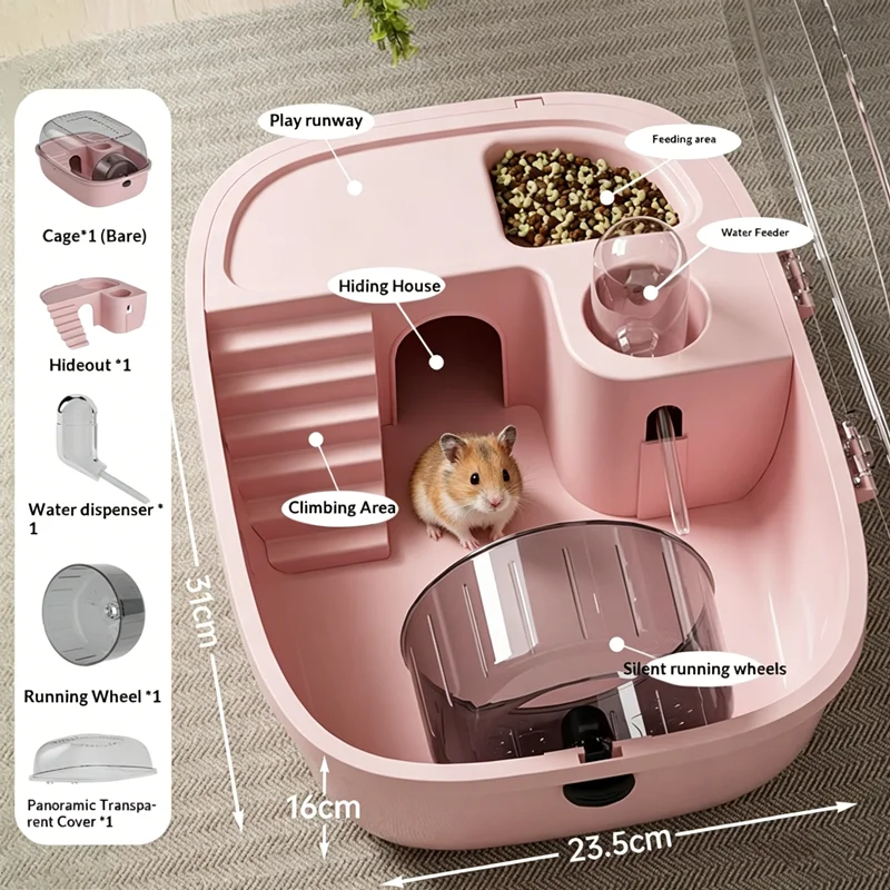 Full View Acrylic Hamster Vill - огляд і ціна Baby Food Gerber